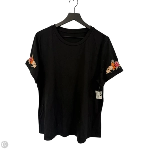 Top Short Sleeve Basic By Cmf In Black, Size: Xl