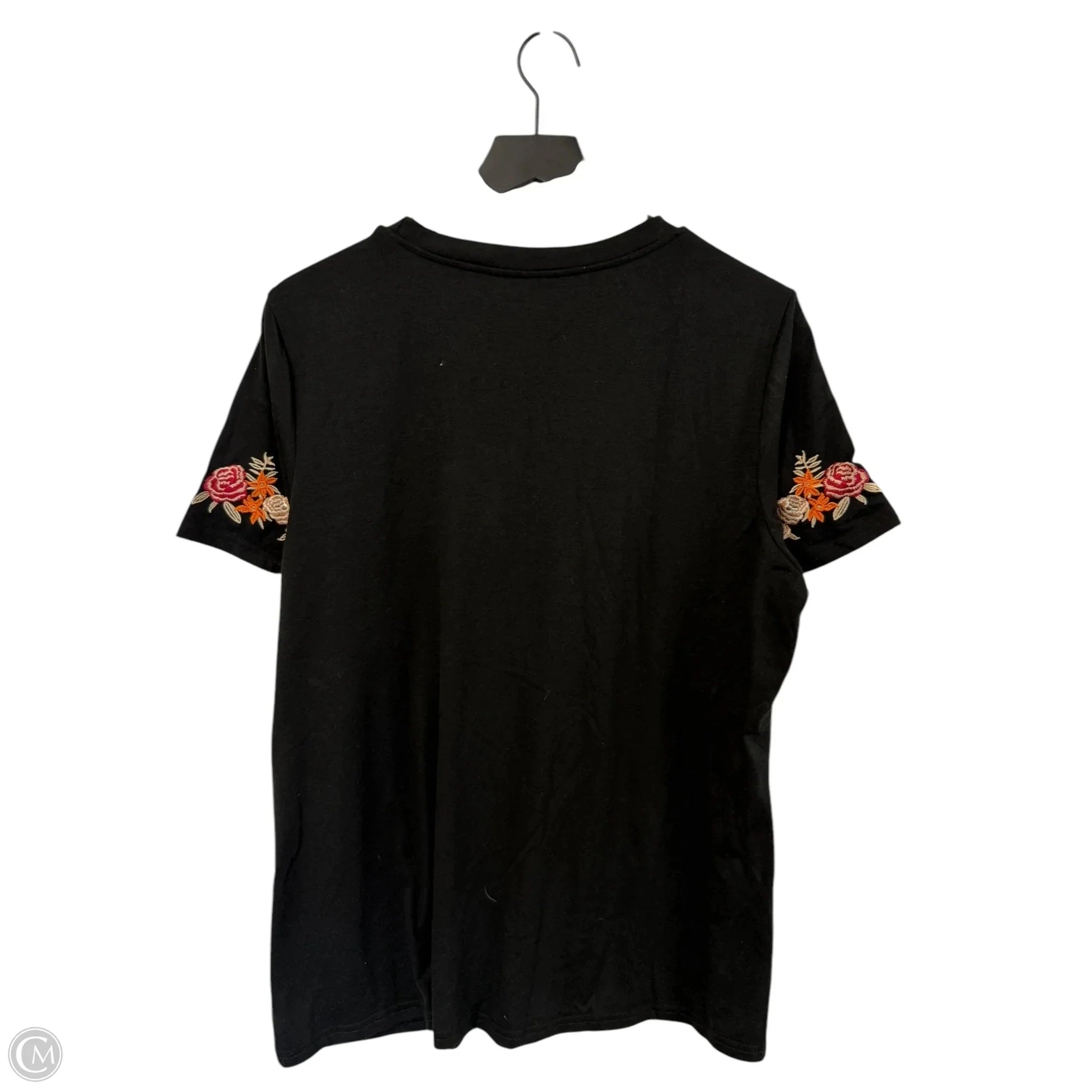 Top Short Sleeve Basic By Cmf In Black, Size: Xl