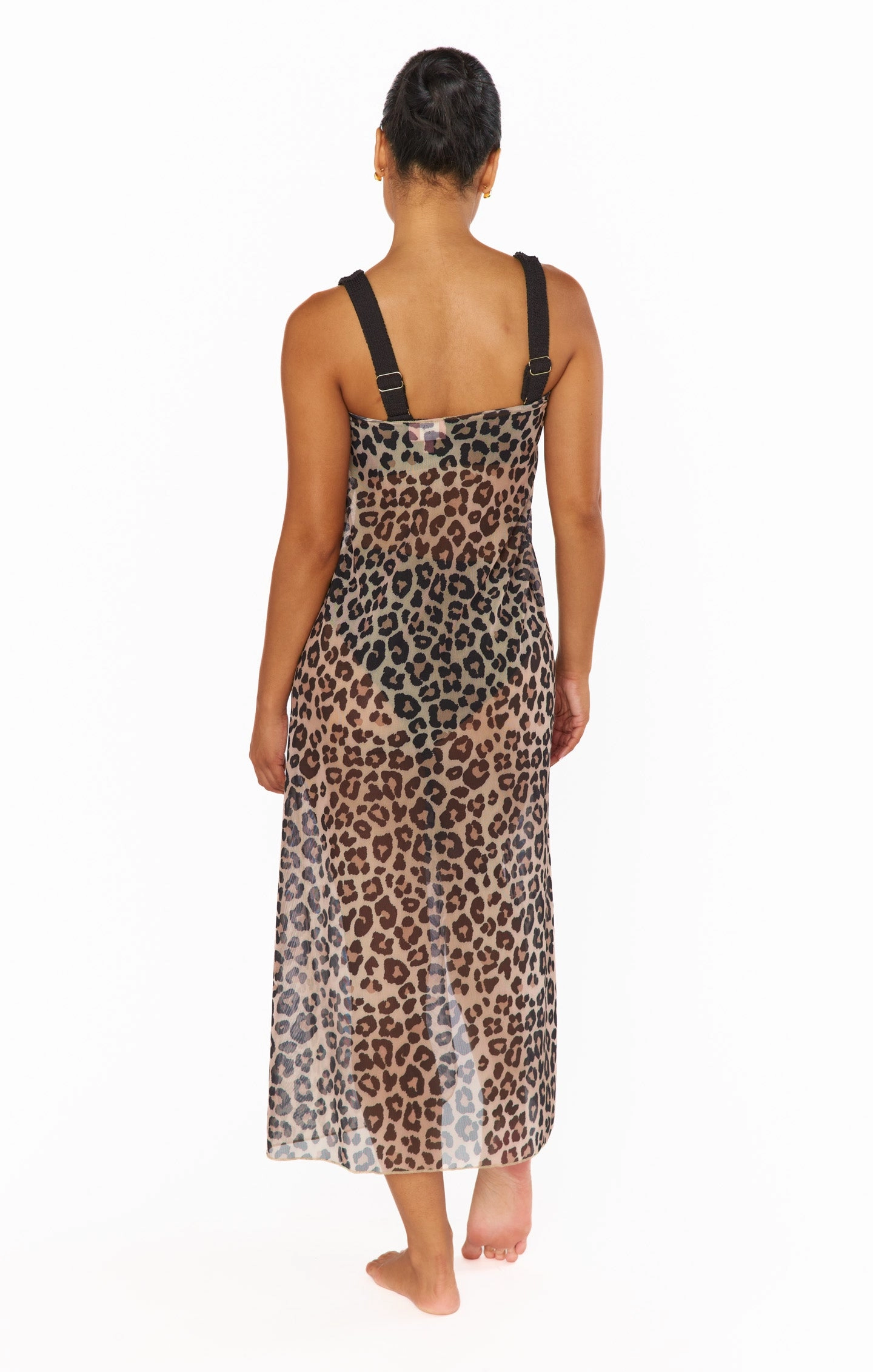 Universal Sarong ~ Cheetah Mesh