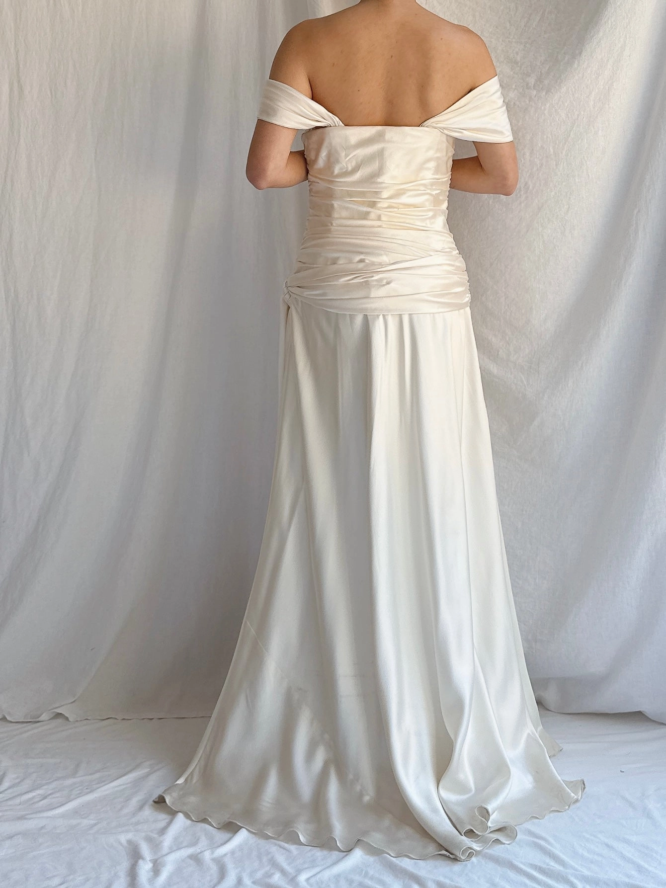 Vintage Amy Michelson Silk Gown - M