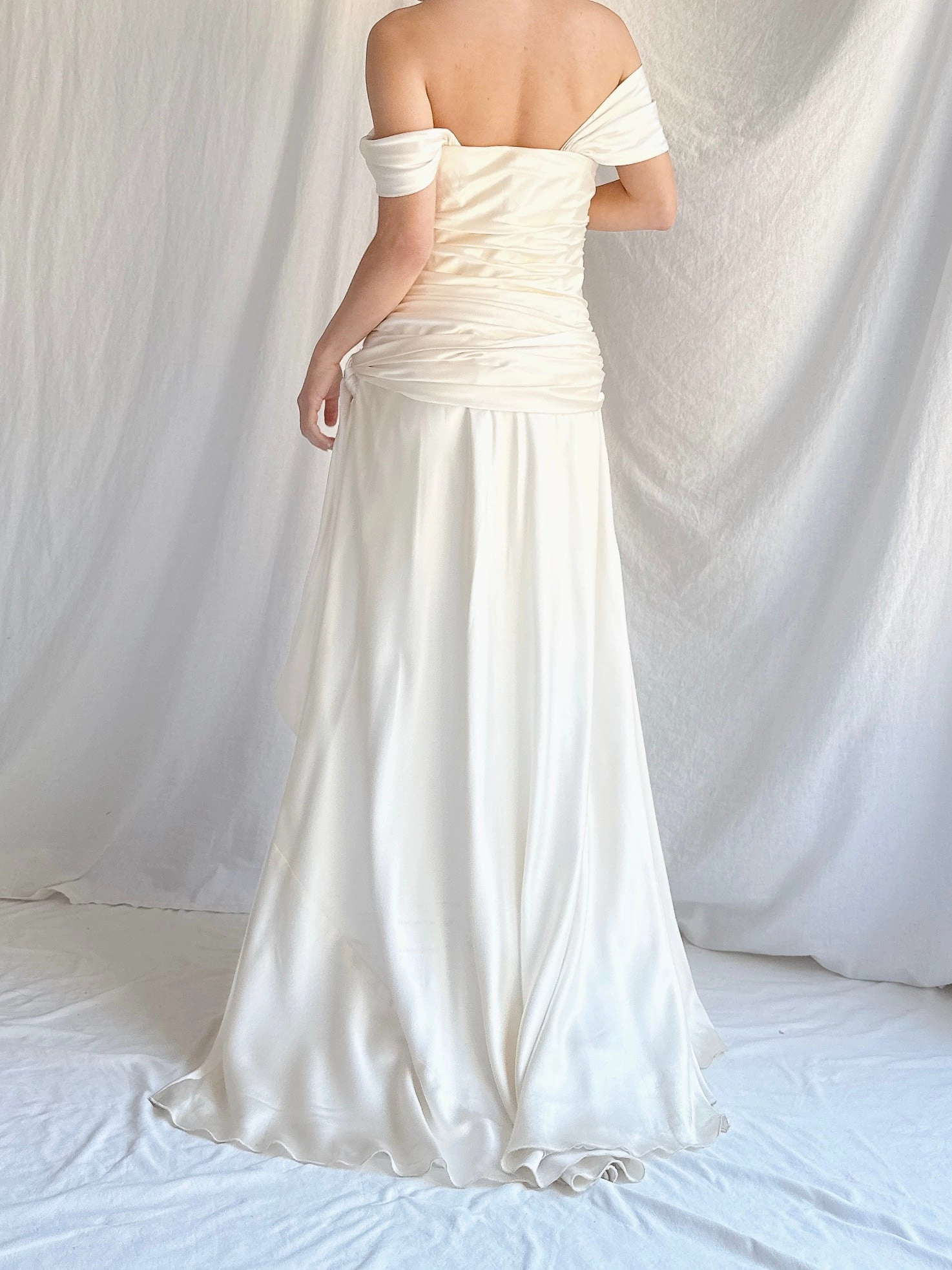 Vintage Amy Michelson Silk Gown - M