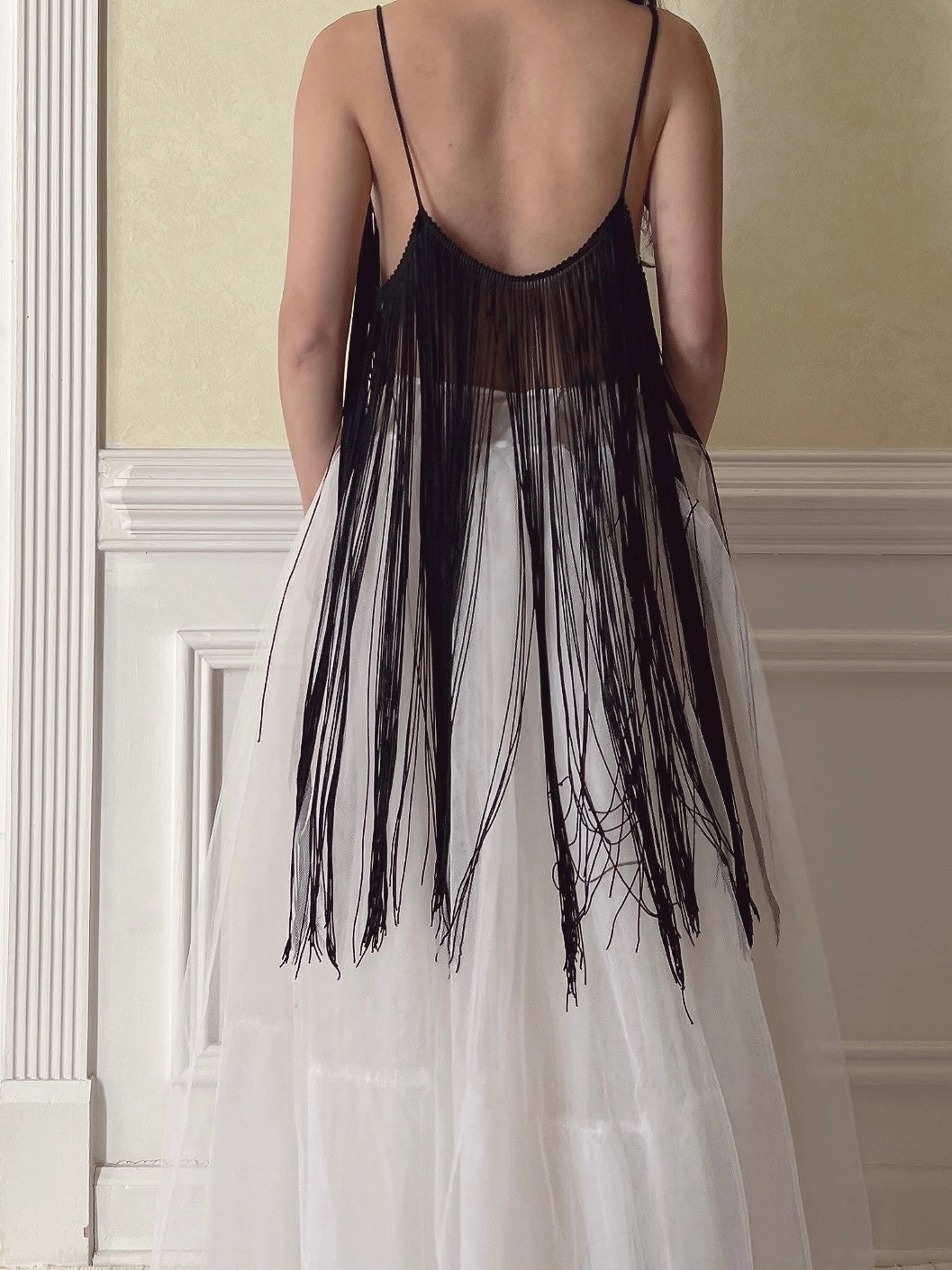 Vintage Tassel Fringe Top - OSFM