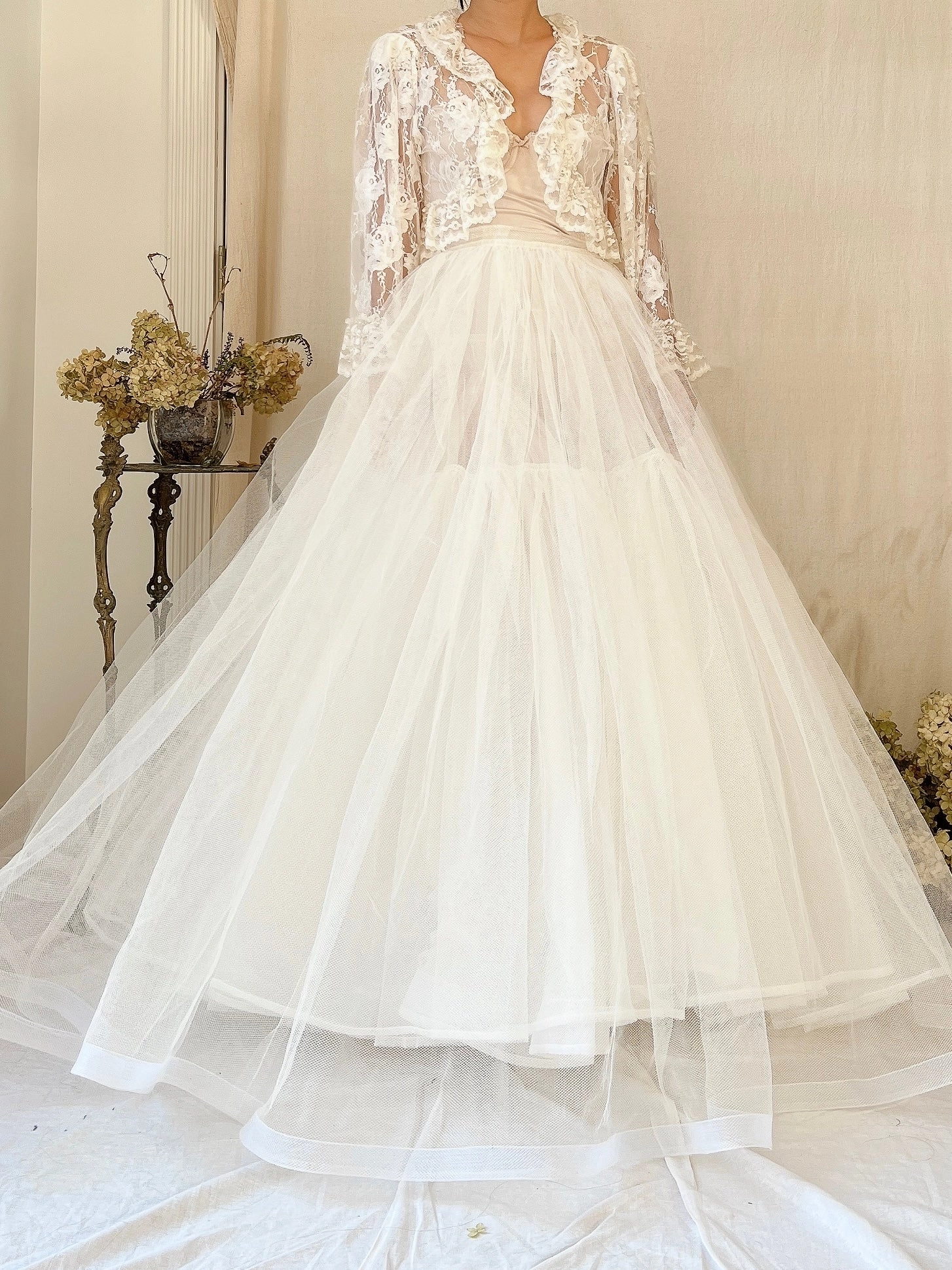 Vintage Tulle Skirt - OSFM