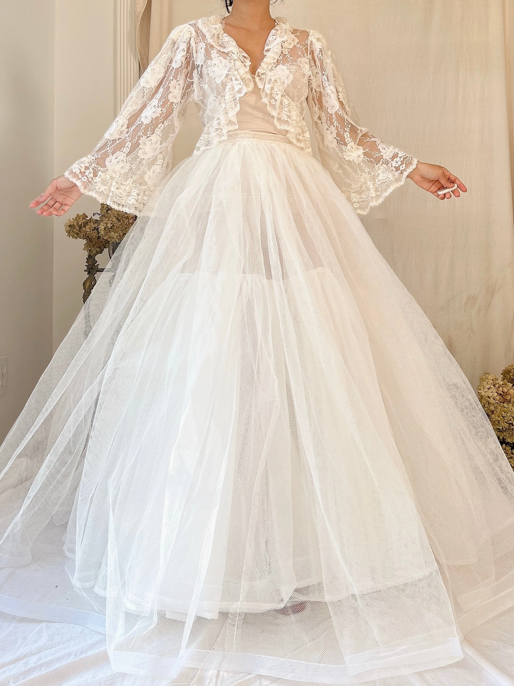 Vintage Tulle Skirt - OSFM