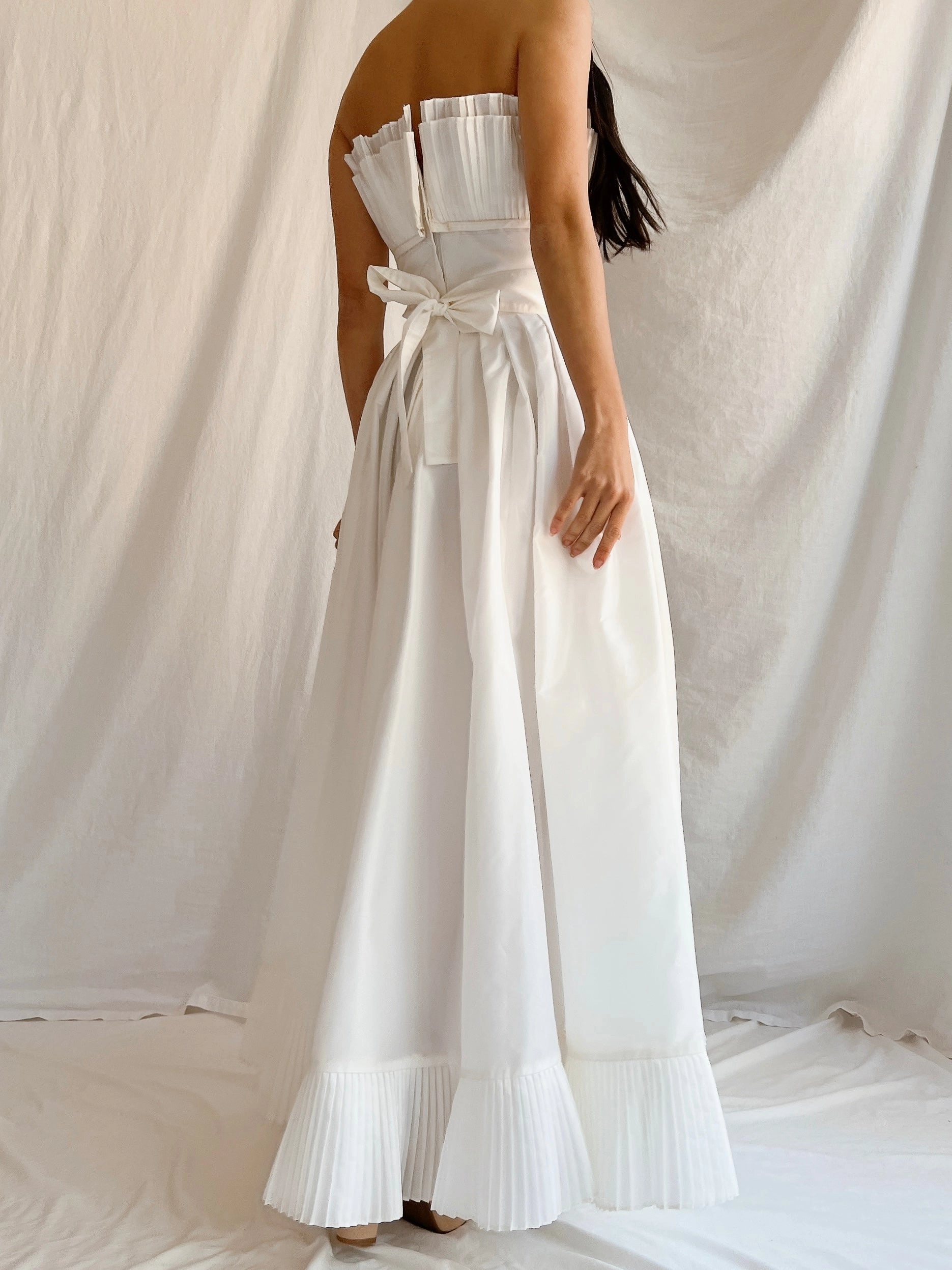 Vintage Victor Costa Tafetta Dress - XS