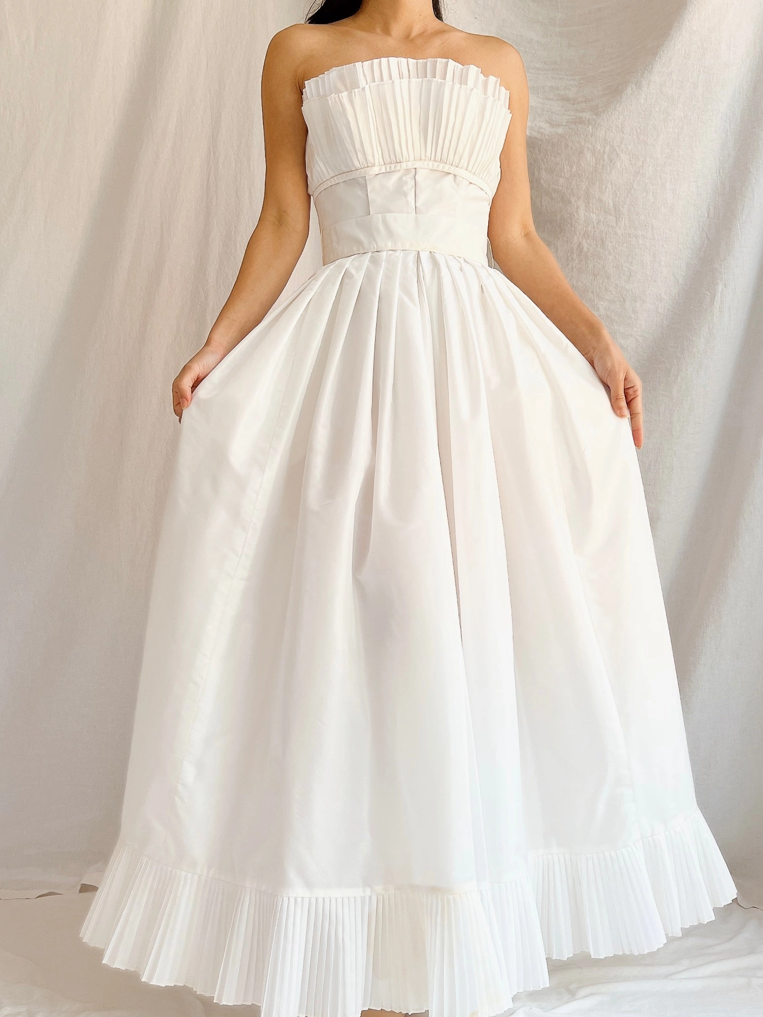 Vintage Victor Costa Tafetta Dress - XS