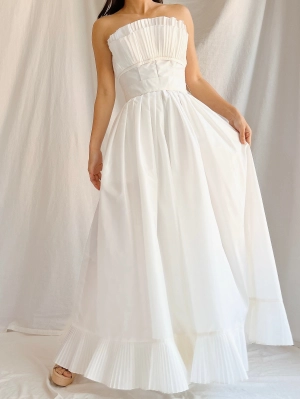 Vintage Victor Costa Tafetta Dress - XS