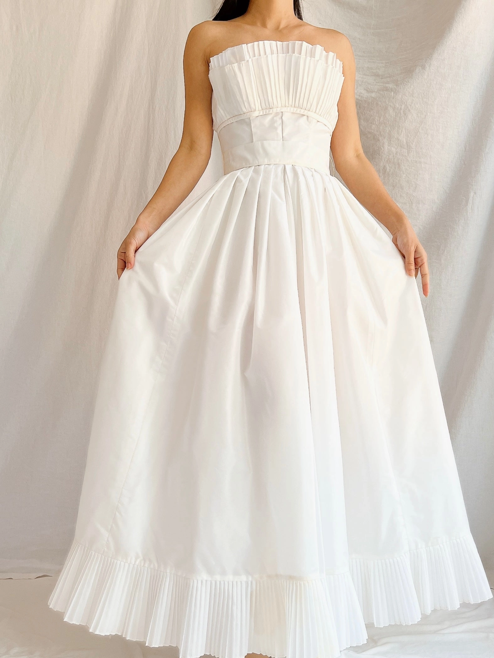Vintage Victor Costa Tafetta Dress - XS
