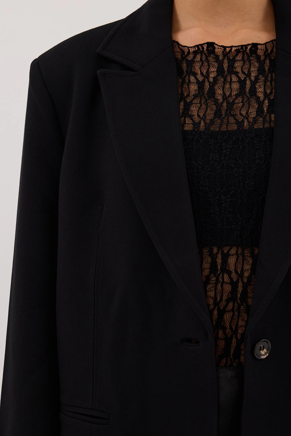 WESTWOOD BLACK BOYFRIEND BLAZER