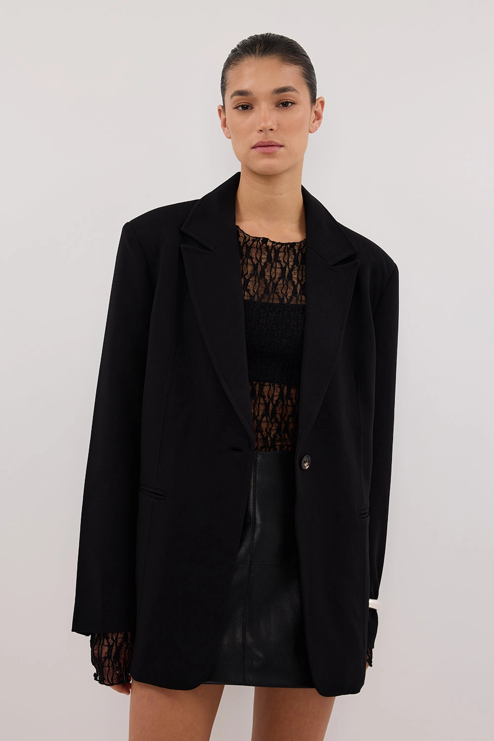 WESTWOOD BLACK BOYFRIEND BLAZER