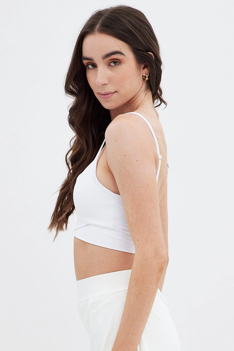 White Bralette